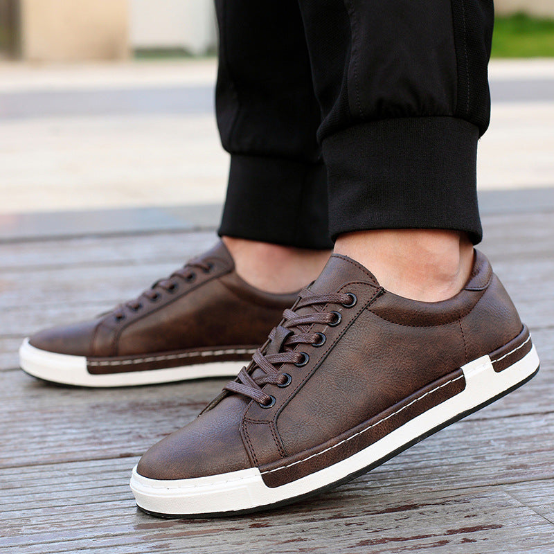 Microfiber Flex Sneakers