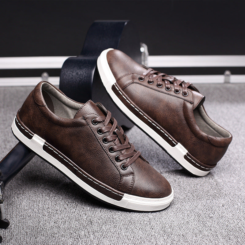 Microfiber Flex Sneakers