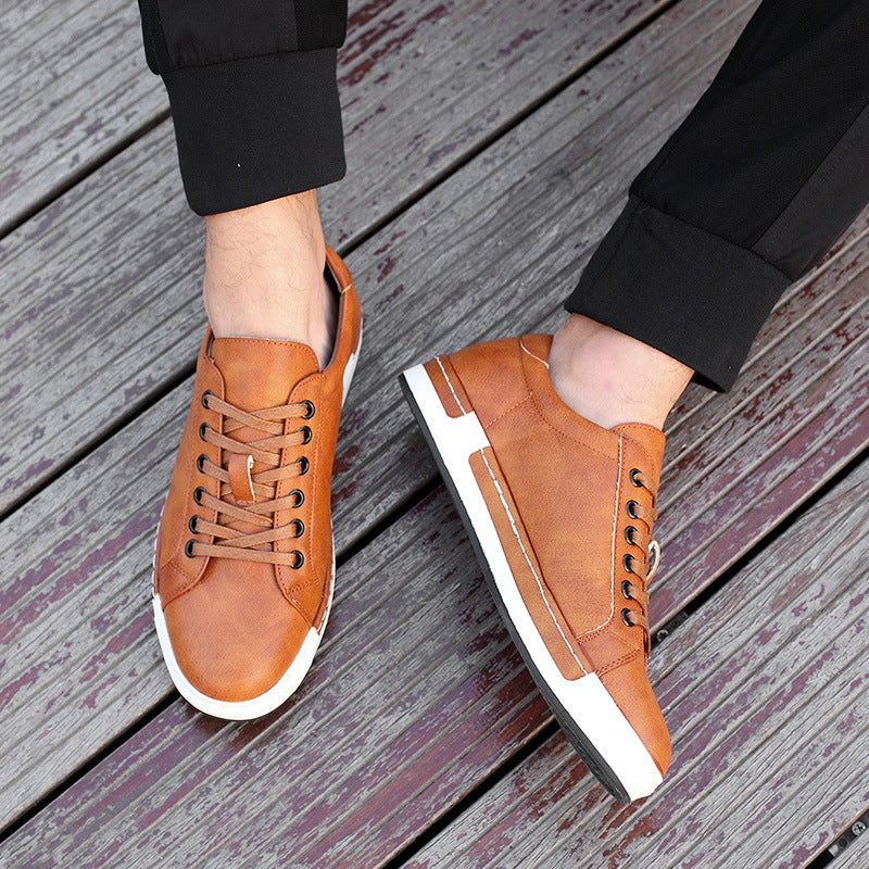 Microfiber Flex Sneakers
