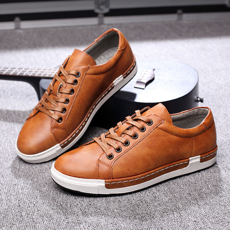 Microfiber Flex Sneakers