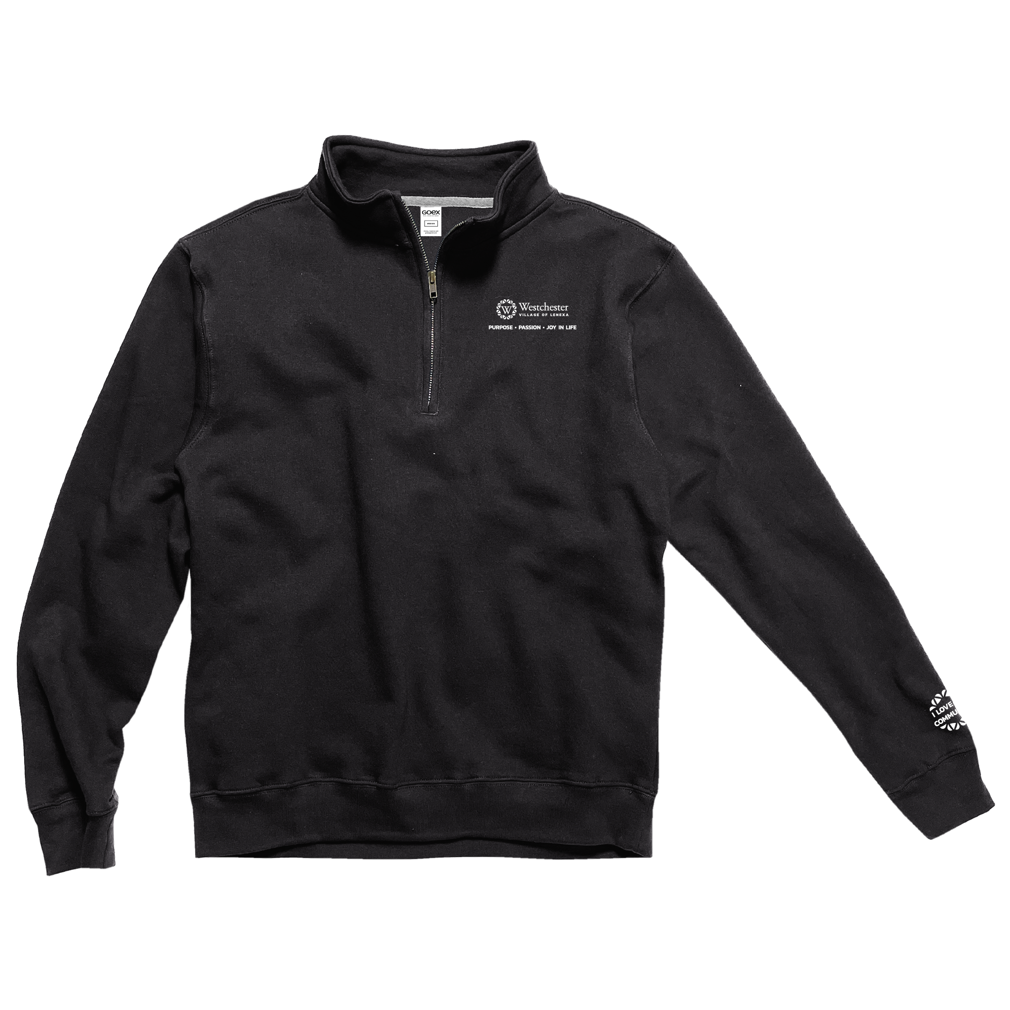 Westchester Village Unisex 1/4 Zip Pullover