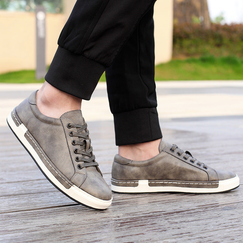 Microfiber Flex Sneakers