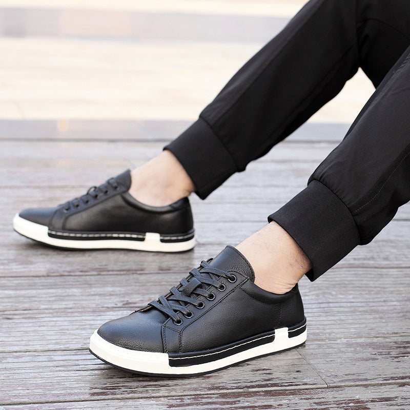 Microfiber Flex Sneakers