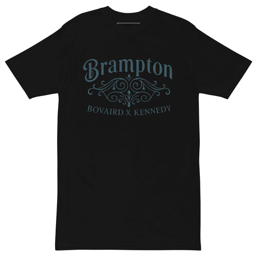 Brampton Bovaird x Kennedy Men's Premium Heavyweight Tee | City Collection - ShopNQlik