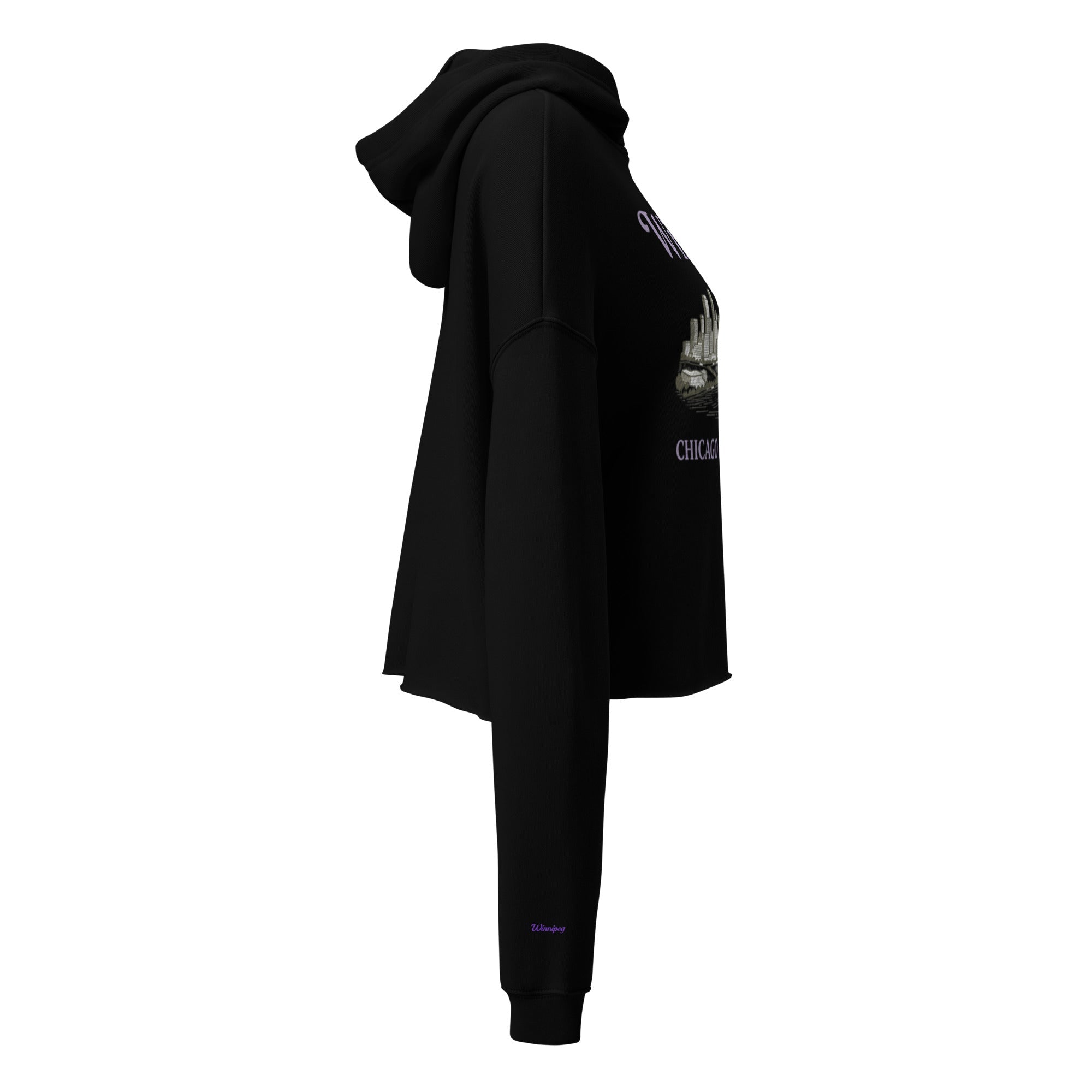 City Winnipeg Crop Hoodie | Women's Premium Cropped Hoodie - ShopNQlik