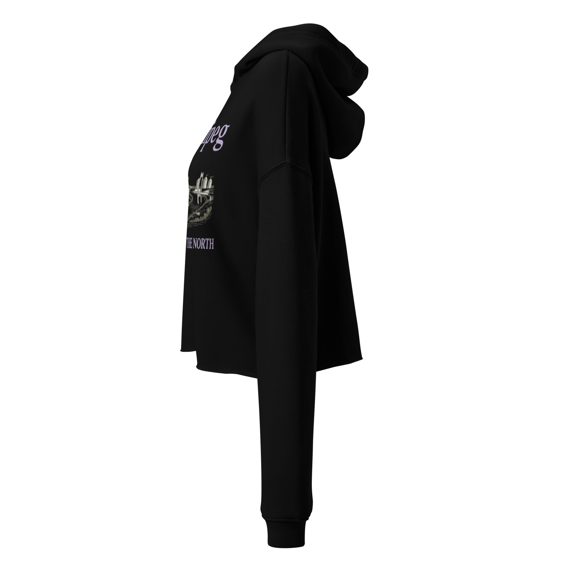City Winnipeg Crop Hoodie | Women's Premium Cropped Hoodie - ShopNQlik