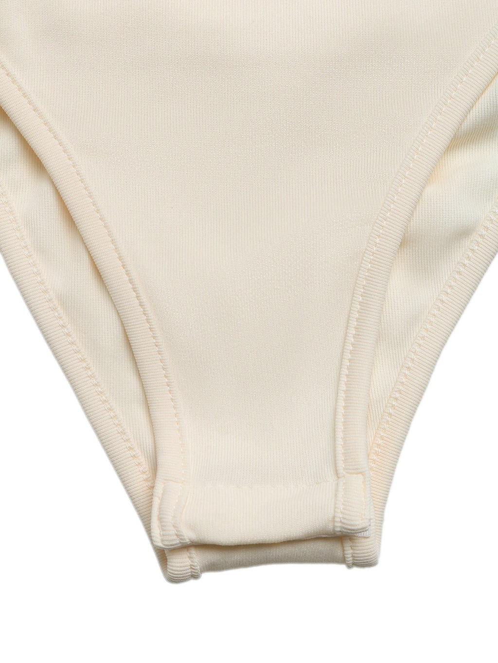 Cowl Neck Sleeveless Bodysuit – Stretch Fit, Apricot - ShopNQlik
