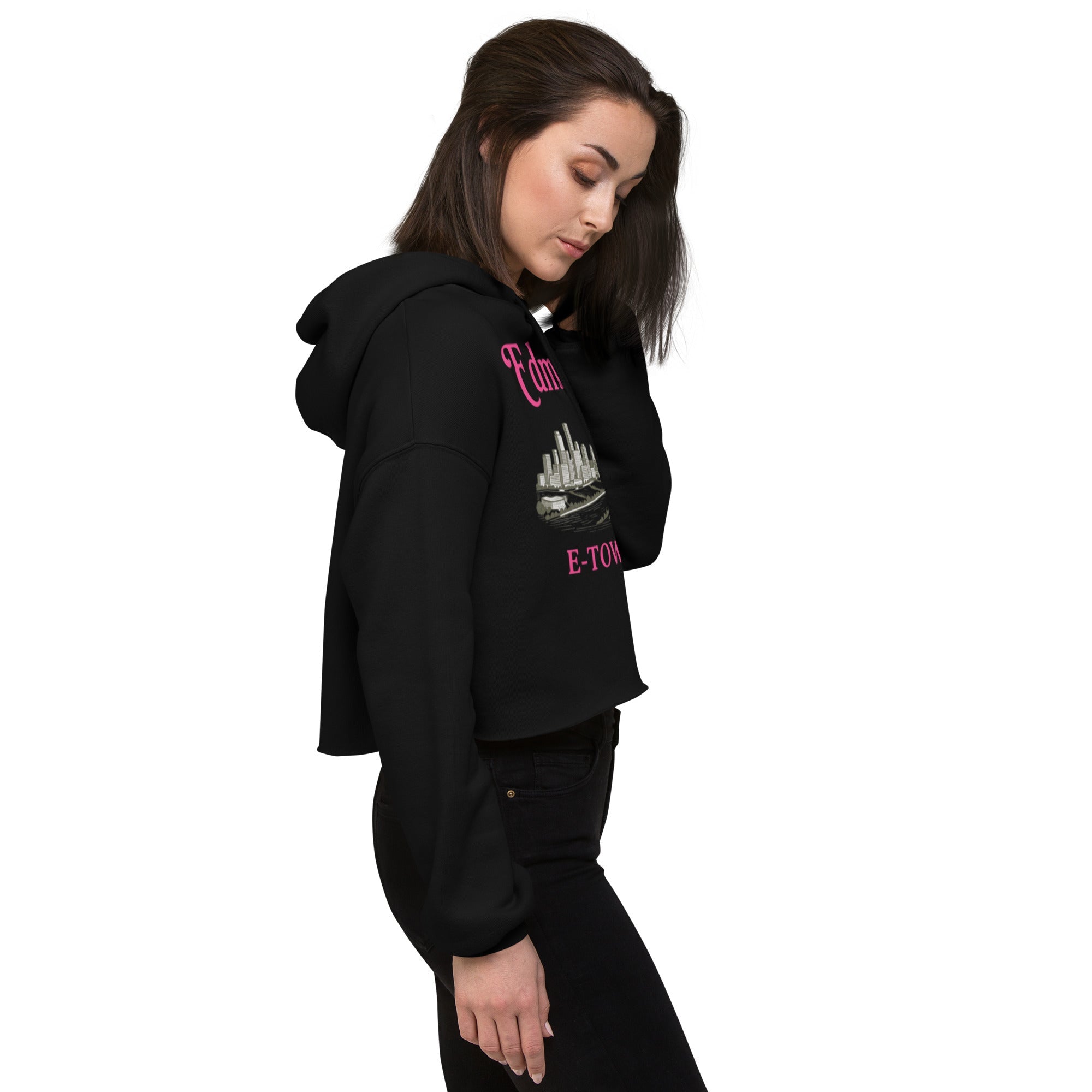 Crop Hoodie Women's | Edmonton Collection - ShopNQlik