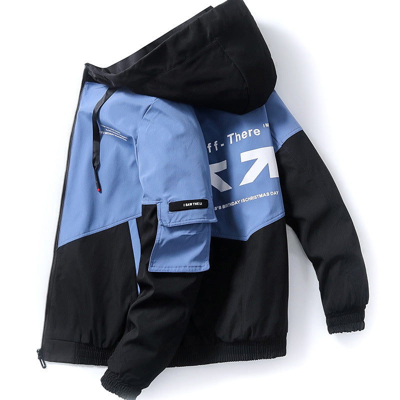 Men's Casual Jacket for Spring and Autumn Wear