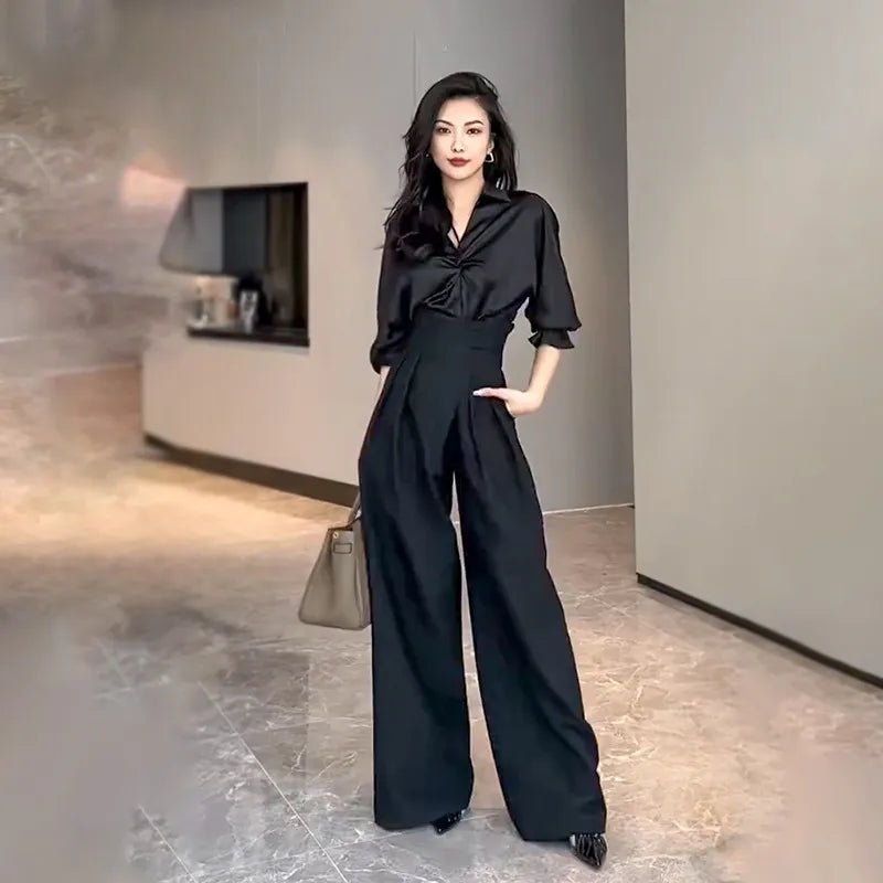 Fashion Drooping Wide-Leg Pants - ShopNQlik