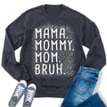 Heavy Combed Cotton Printed Round Neck Long Sleeve Tee