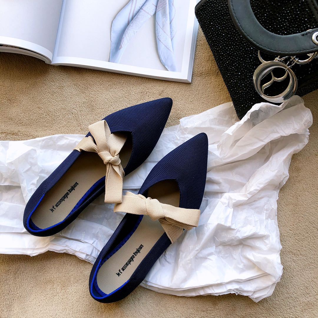 Flat Casual Boat Shoes with Bow Mary Jane Style - ShopNQlik