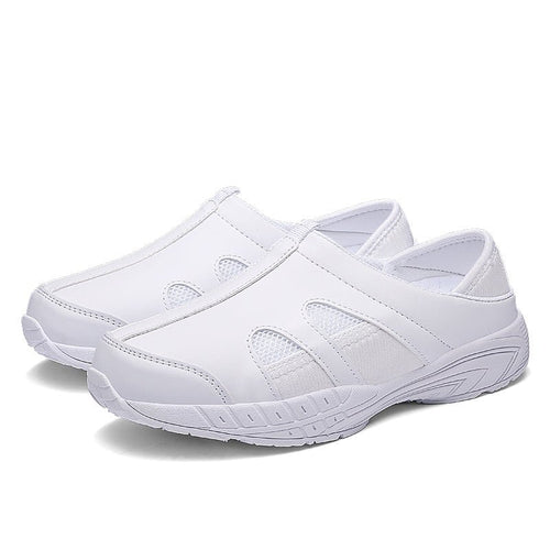 Flat Shoes, White Sneakers, Nurse Shoes - ShopNQlik