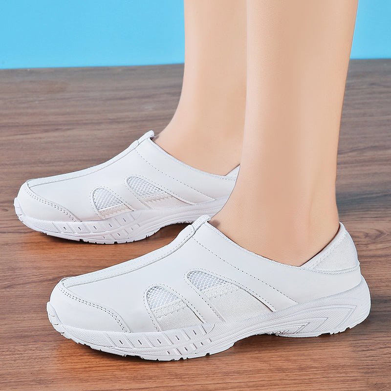 Flat Shoes, White Sneakers, Nurse Shoes - ShopNQlik