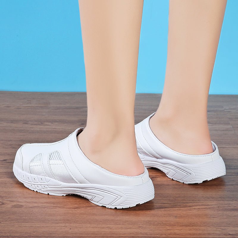 Flat Shoes, White Sneakers, Nurse Shoes - ShopNQlik
