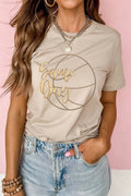 Game Day Basketball Graphic Tee | Sports Chic | Dust Storm - ShopNQlik