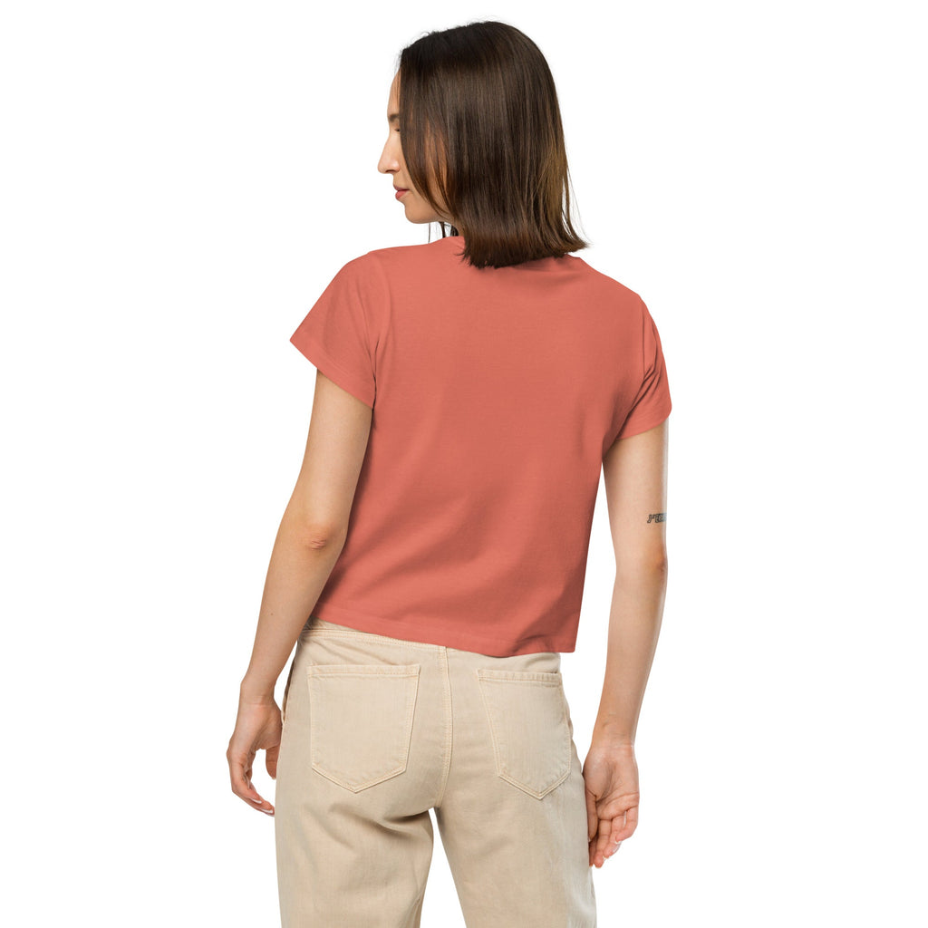 Guyanese Roots × Canadian Story — Women's High-Waisted Tee | Q Origins - ShopNQlik