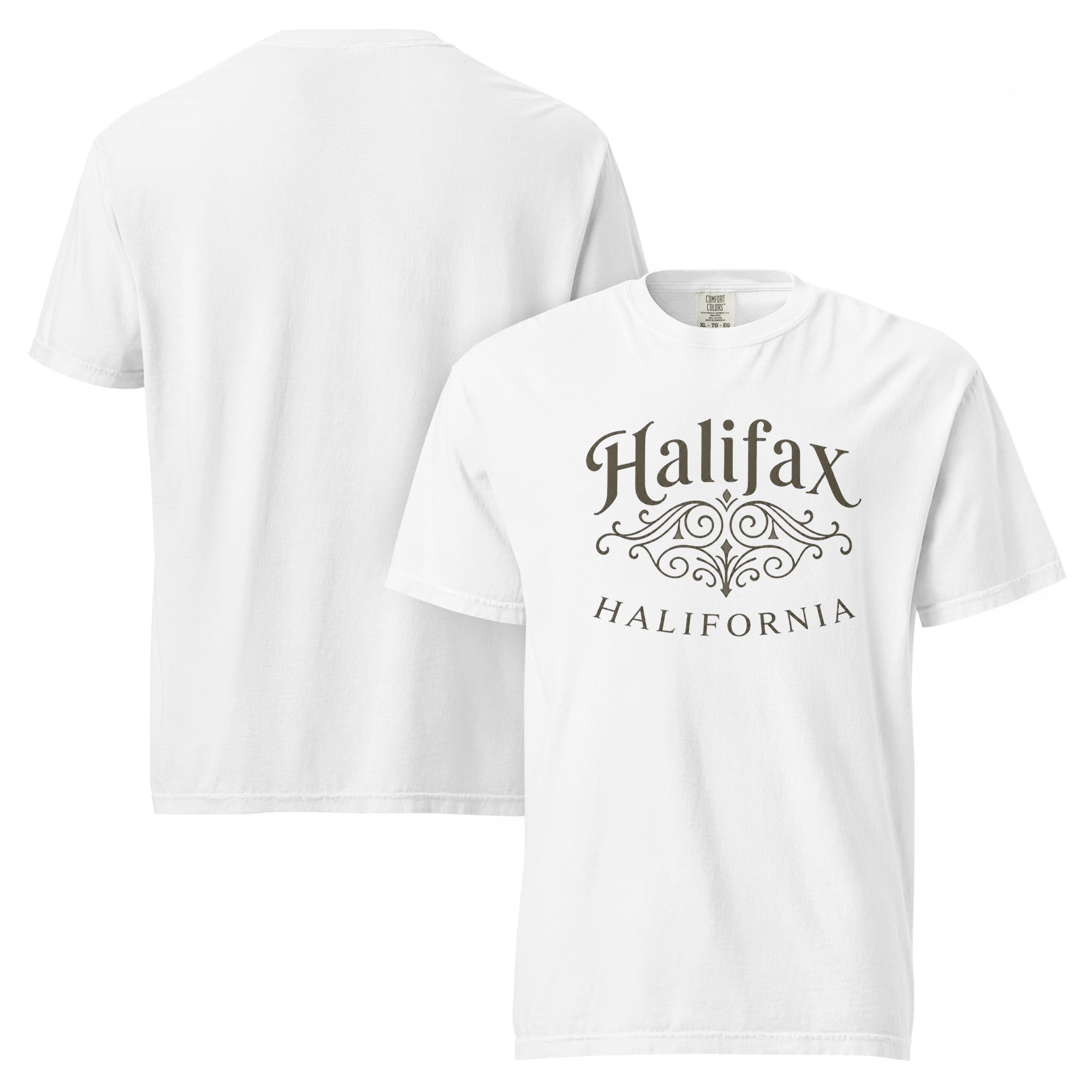Halifax Halifornia Men's Heavyweight Tee | City Collection - ShopNQlik