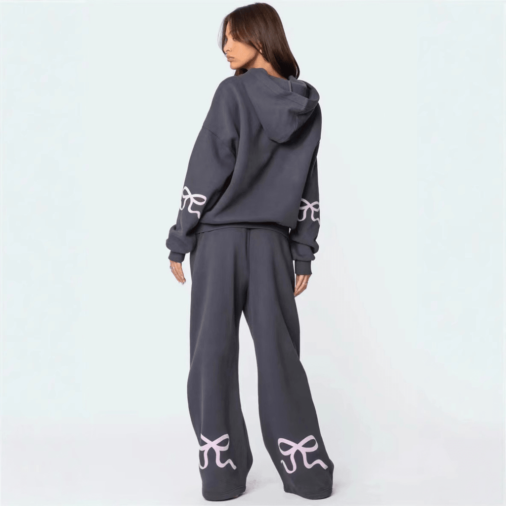 Loose Fit Printed Sweater - ShopNQlik