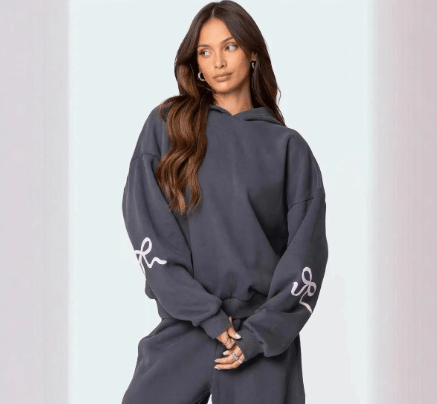 Loose Fit Printed Sweater - ShopNQlik