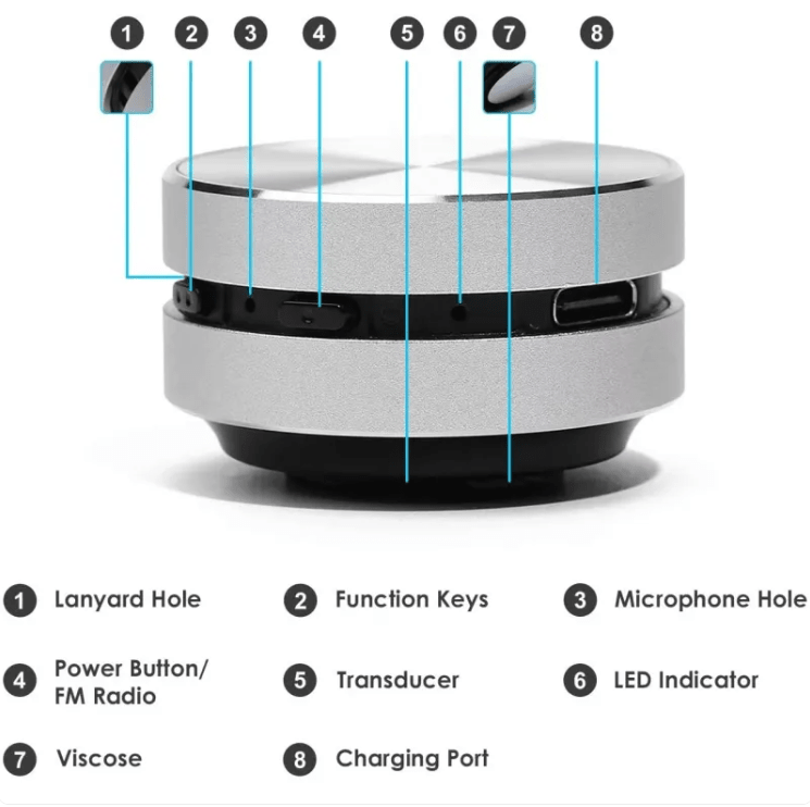 Magnetic Bone Conduction Speaker - ShopNQlik