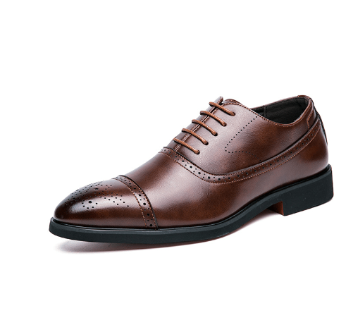 Men's Casual British Leather Shoes - ShopNQlik