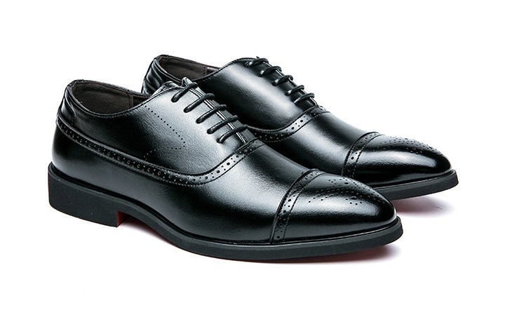Men's Casual British Leather Shoes - ShopNQlik