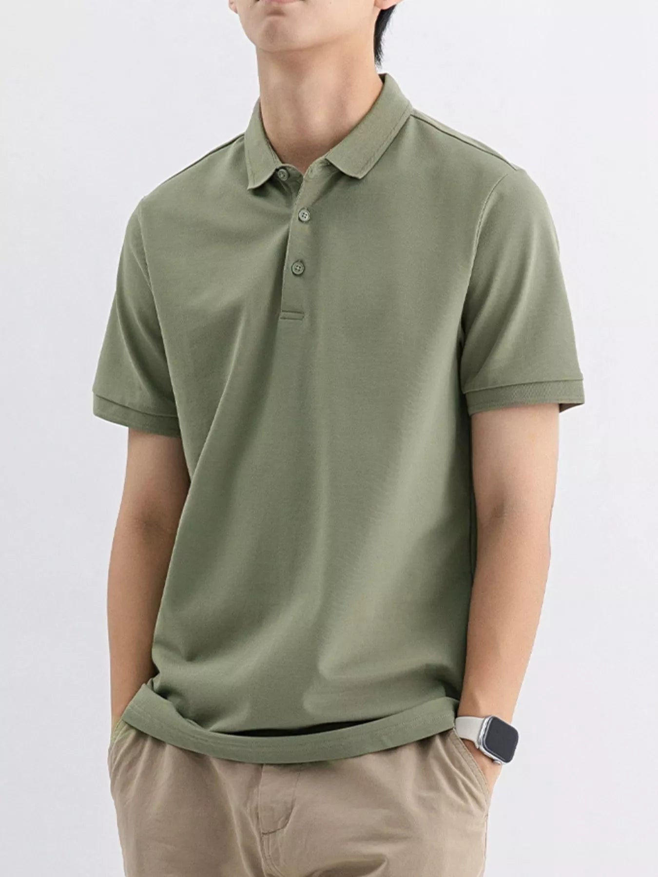 Men's Everyday Polo — Short Sleeve, Plus Size (M–4XL) - ShopNQlik