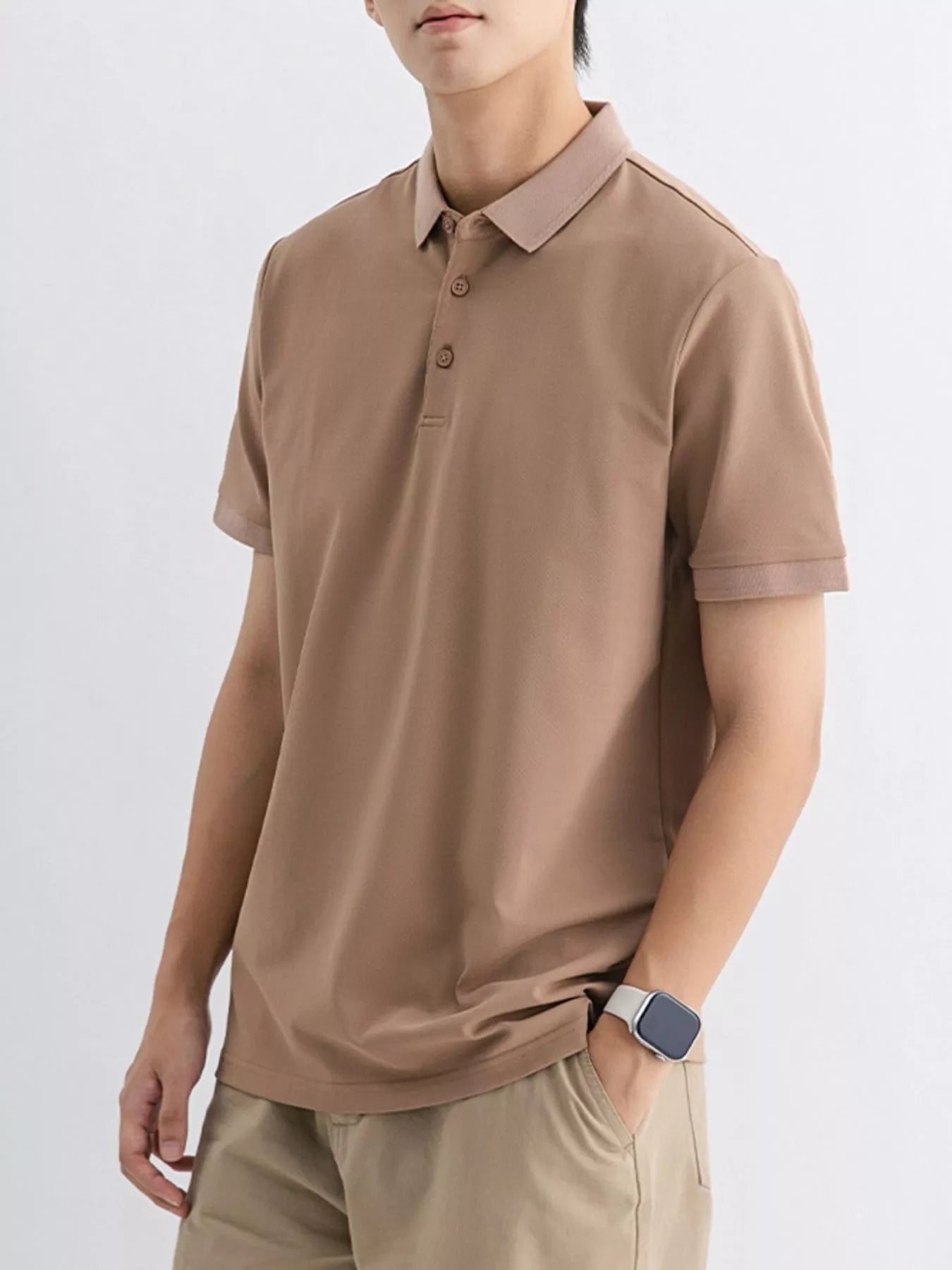 Men's Everyday Polo — Short Sleeve, Plus Size (M–4XL) - ShopNQlik