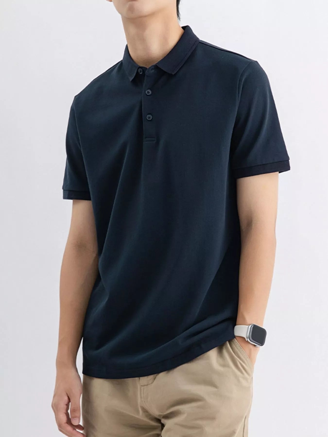 Men's Everyday Polo — Short Sleeve, Plus Size (M–4XL) - ShopNQlik