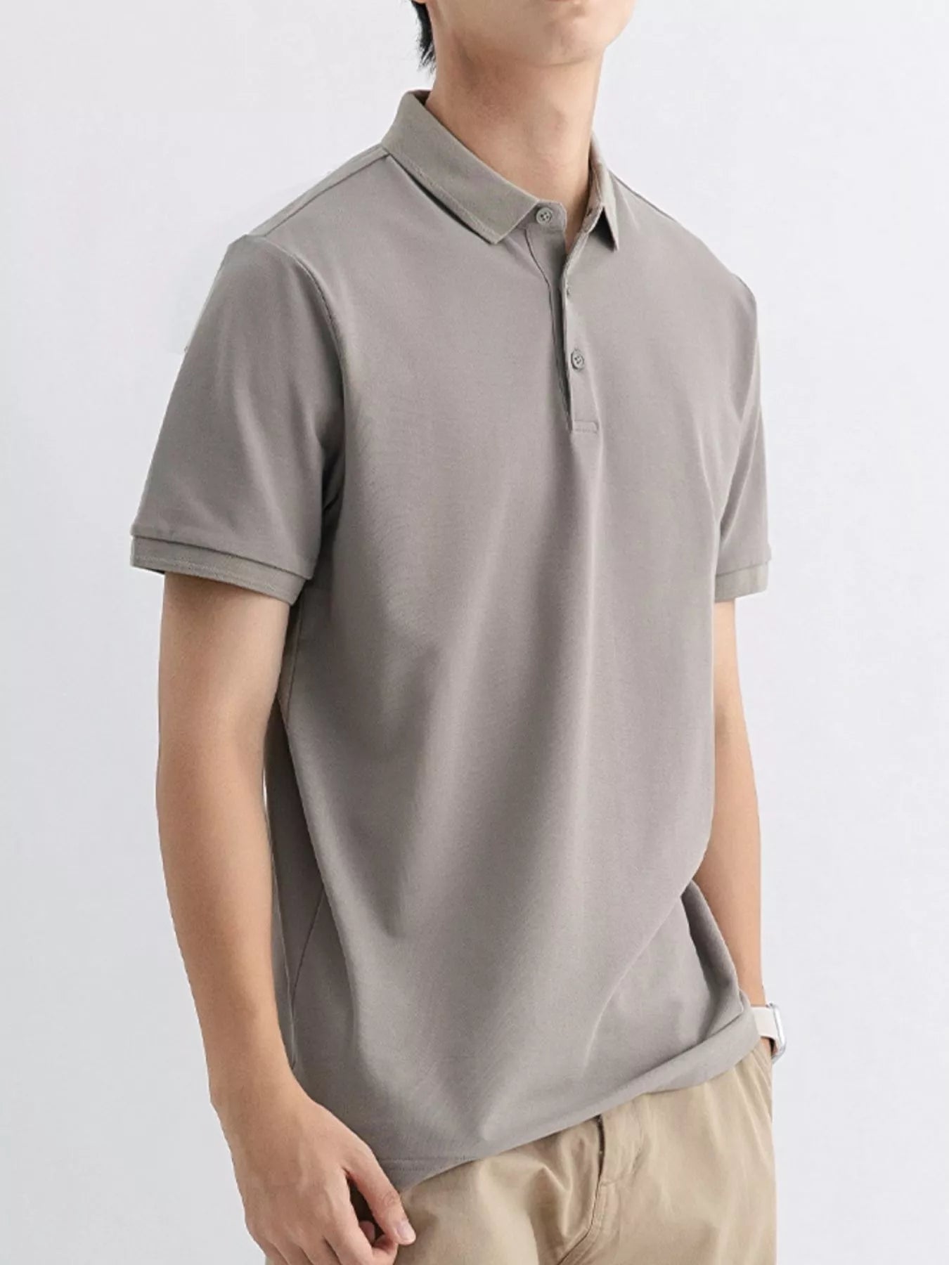 Men's Everyday Polo — Short Sleeve, Plus Size (M–4XL) - ShopNQlik