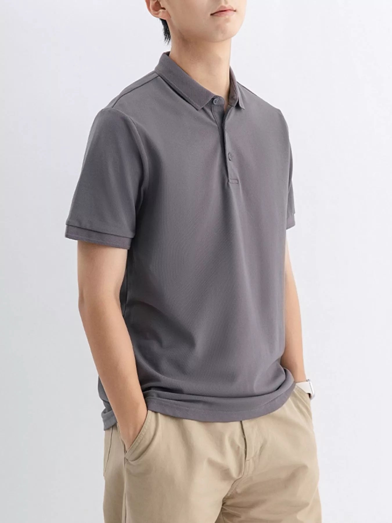 Men's Everyday Polo — Short Sleeve, Plus Size (M–4XL) - ShopNQlik