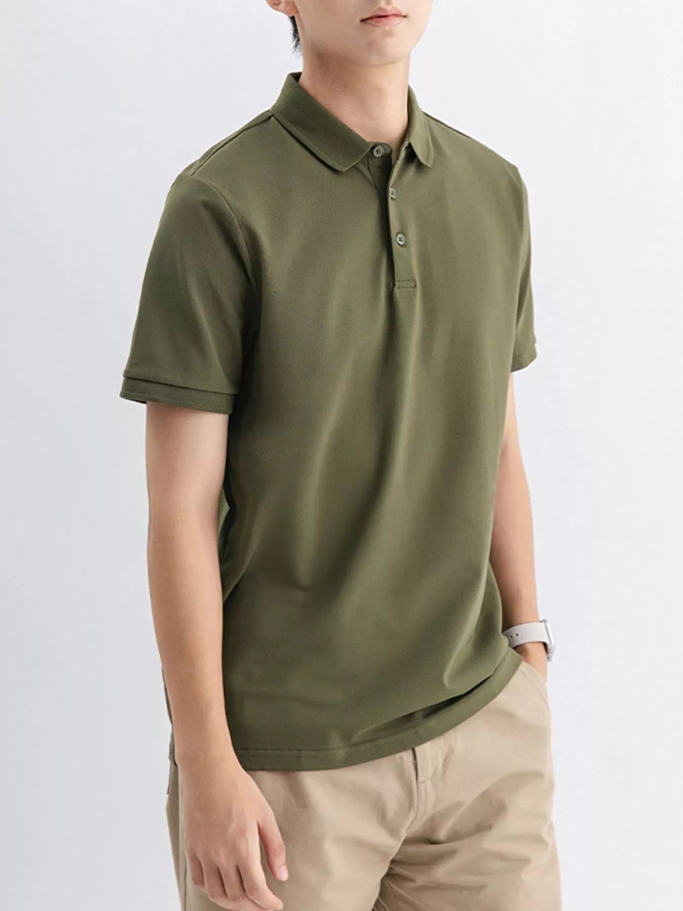 Men's Everyday Polo — Short Sleeve, Plus Size (M–4XL) - ShopNQlik