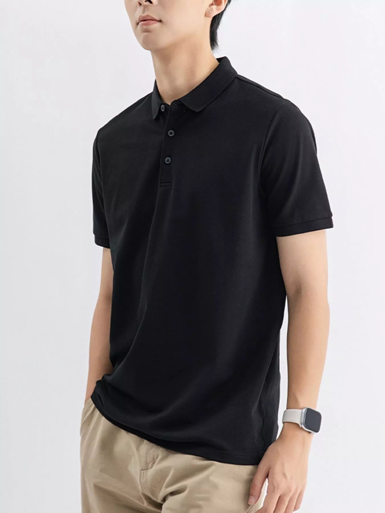 Men's Everyday Polo — Short Sleeve, Plus Size (M–4XL) - ShopNQlik