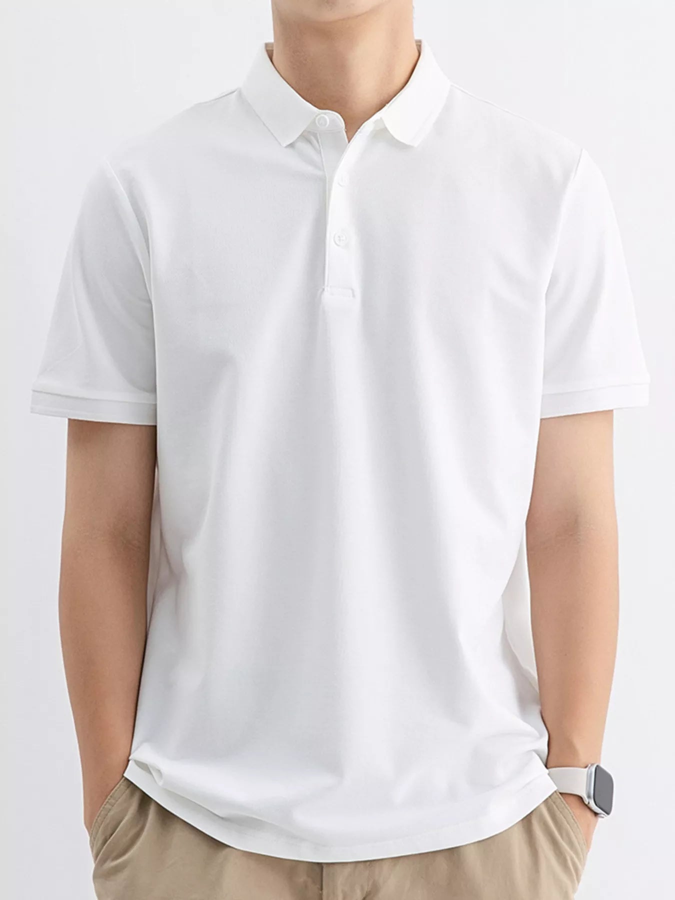 Men's Everyday Polo — Short Sleeve, Plus Size (M–4XL) - ShopNQlik