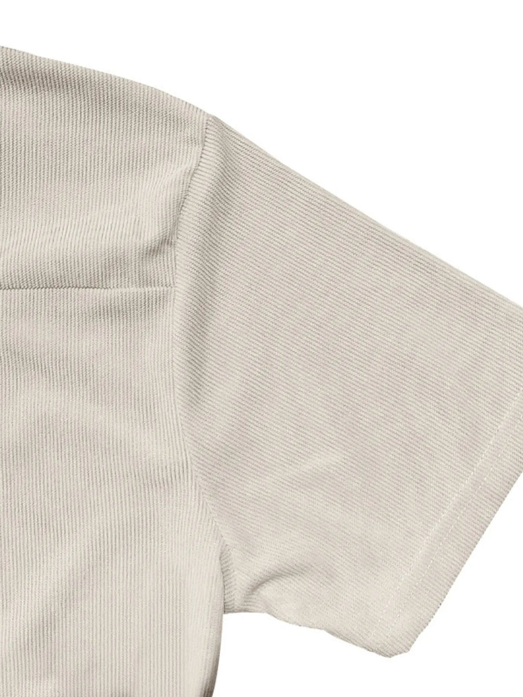 Men's Full Size Quarter Zip Short Sleeve Polo and Pants Set Plus Size - ShopNQlik