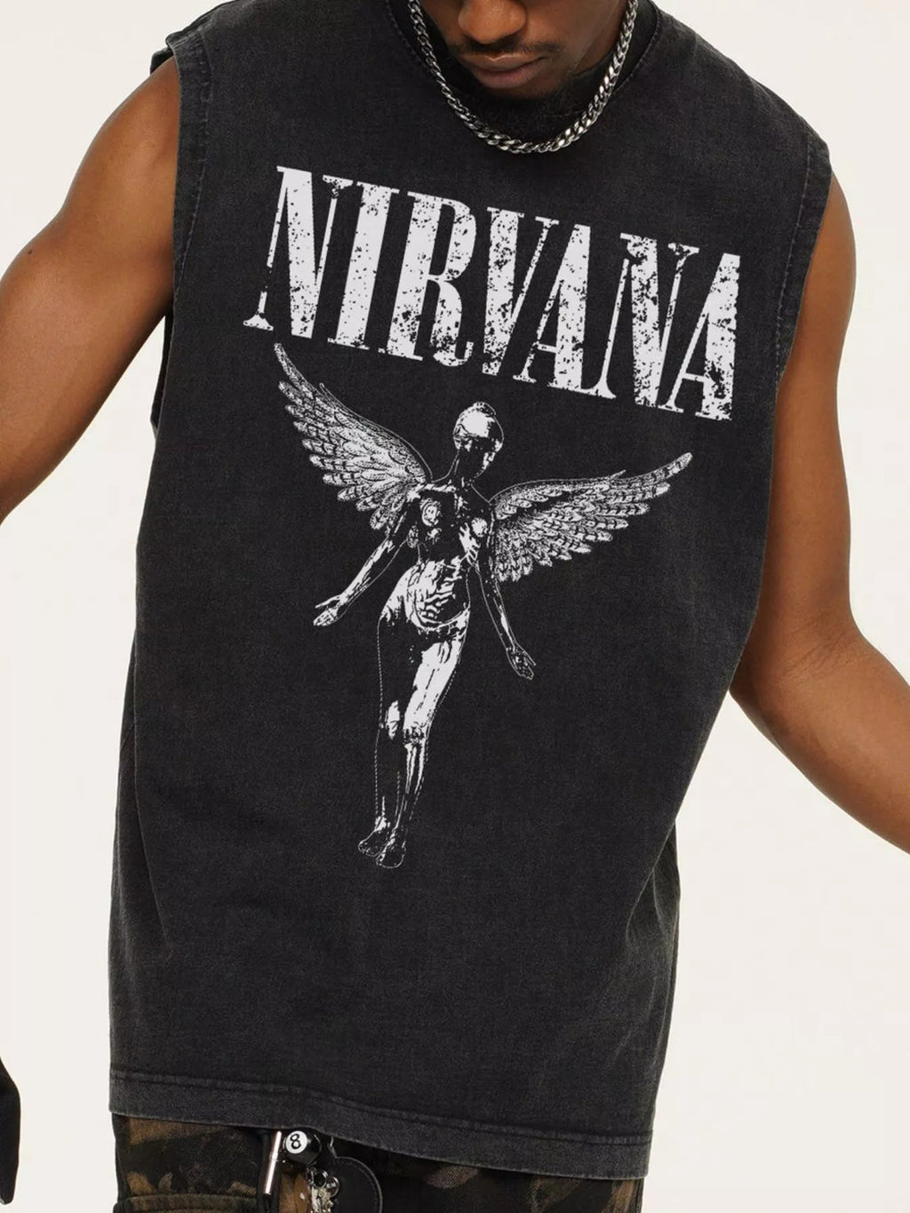 Men's Graphic Round Neck Tank Top – M–2XL - ShopNQlik