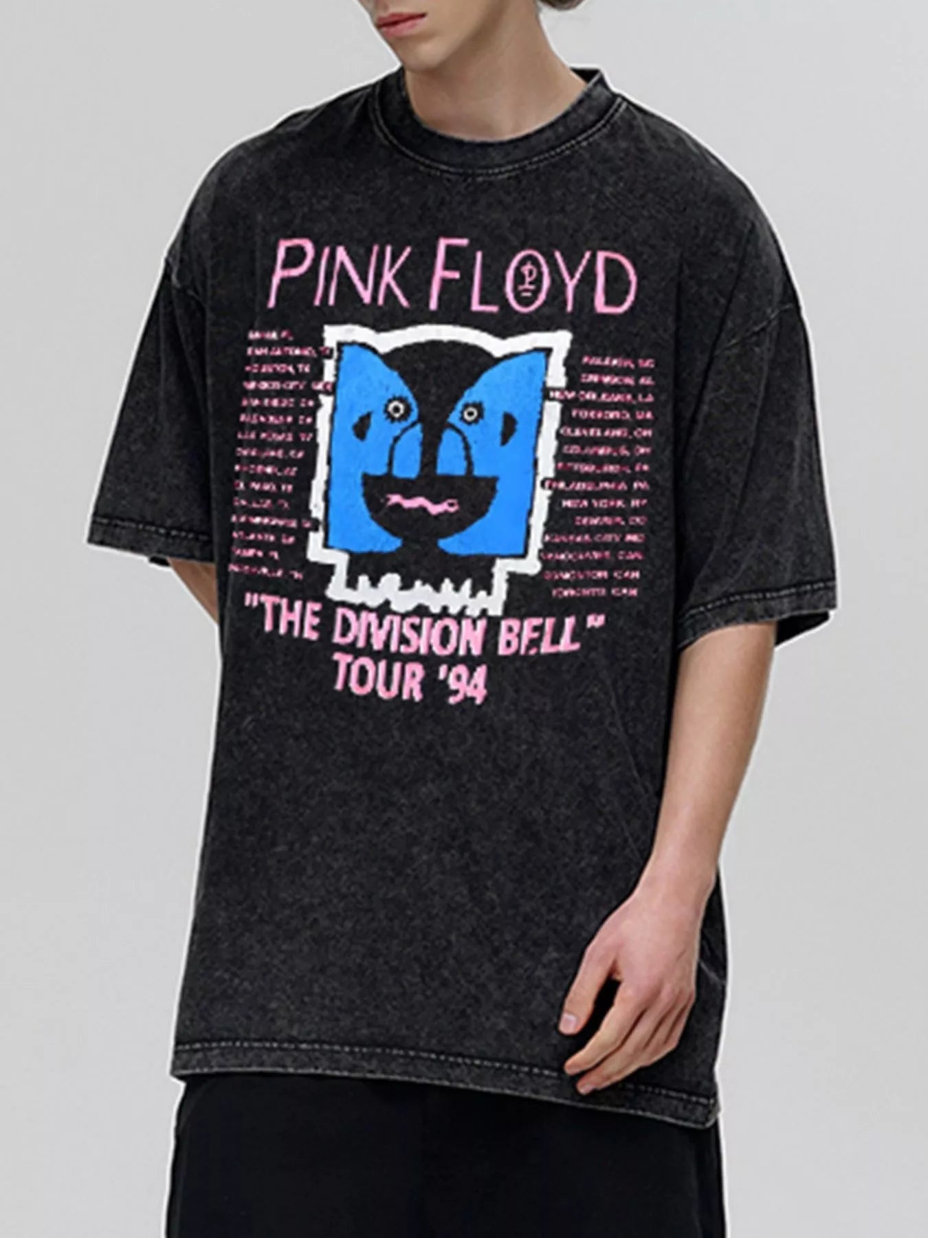 Men's Oversized Graphic Round Neck T-Shirt – S–2XL - ShopNQlik