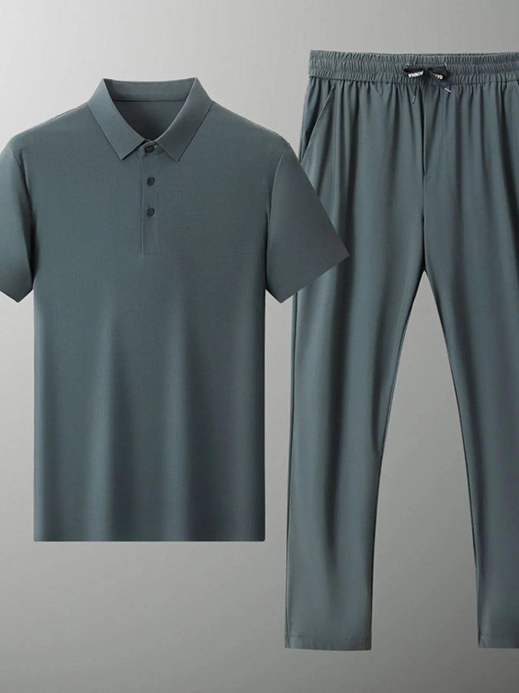 Men's Plus Size Button Detail Short Sleeve Polo Shirt – S–4XL - ShopNQlik