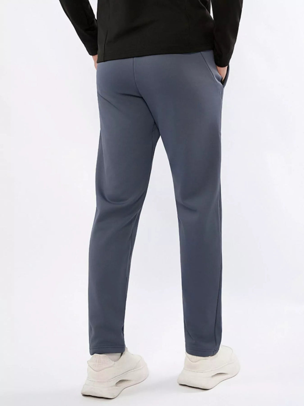 Men's Plus Size Casual Straight-Leg Pants – Pocketed, M–5XL - ShopNQlik
