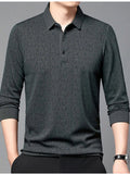 Men's Plus Size Short Sleeve Polo Shirt | Button Detail | M–4XL - ShopNQlik