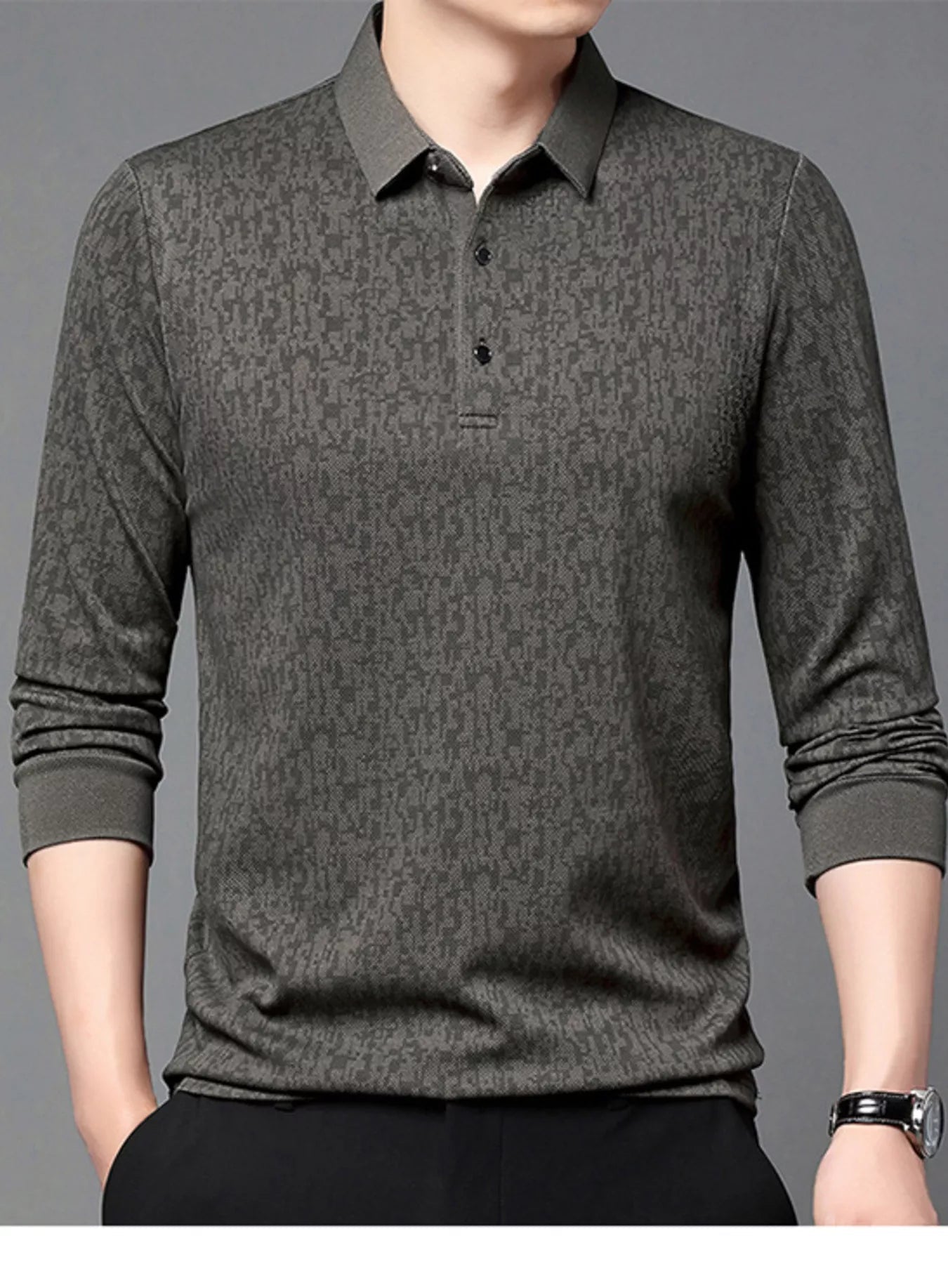 Men's Plus Size Short Sleeve Polo Shirt | Button Detail | M–4XL - ShopNQlik