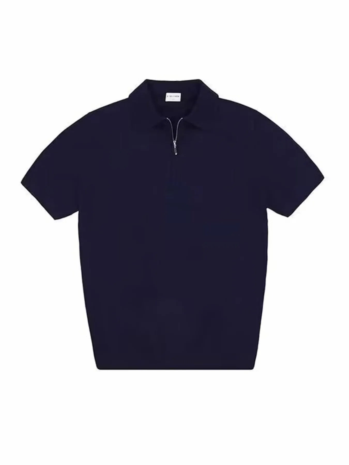 Men's Quarter Zip Short Sleeve Polo | Plus Size | 4 Colours - ShopNQlik