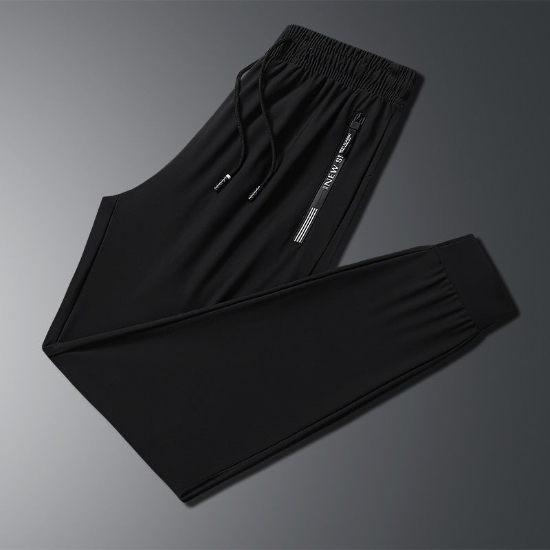 Men's Quick-Dry Ice Silk Trousers M-8XL - ShopNQlik