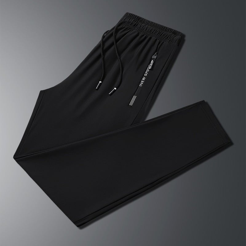 Men's Quick-Dry Ice Silk Trousers M-8XL - ShopNQlik