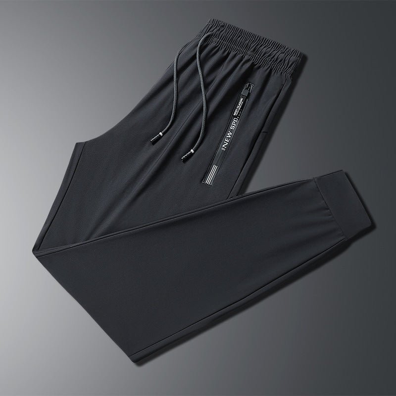 Men's Quick-Dry Ice Silk Trousers M-8XL - ShopNQlik