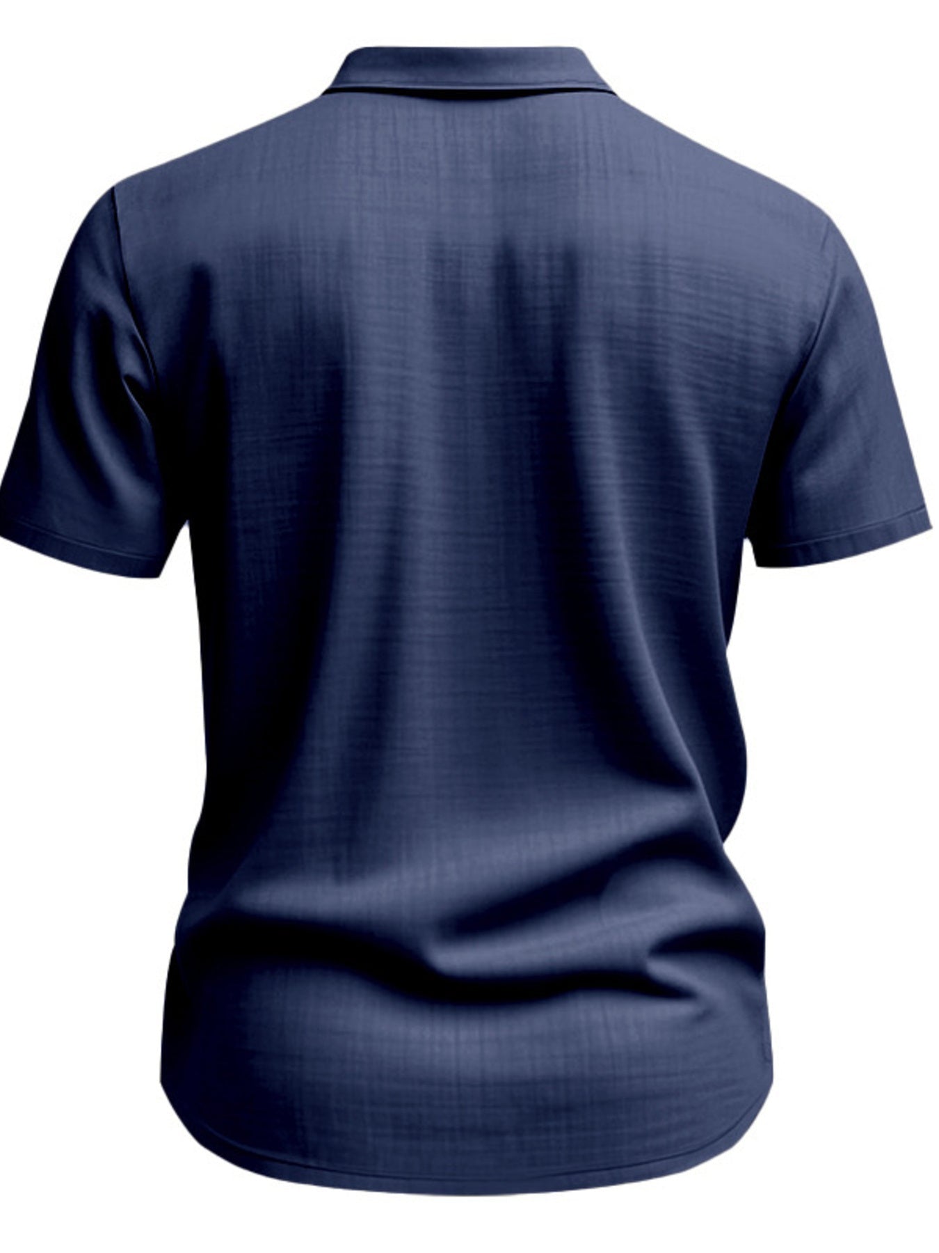 Men's Short Sleeve Shirt with Chest Pocket — Plus Size (S–5XL) - ShopNQlik