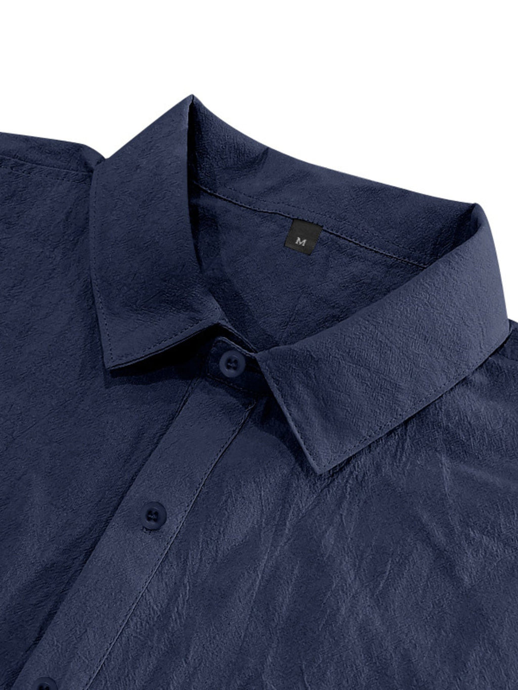 Men's Short Sleeve Shirt with Chest Pocket — Plus Size (S–5XL) - ShopNQlik