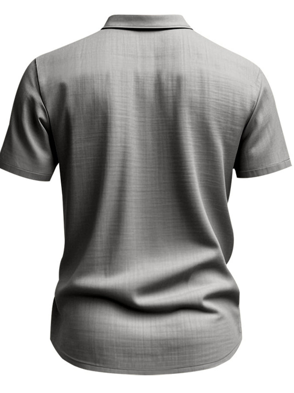 Men's Short Sleeve Shirt with Chest Pocket — Plus Size (S–5XL) - ShopNQlik
