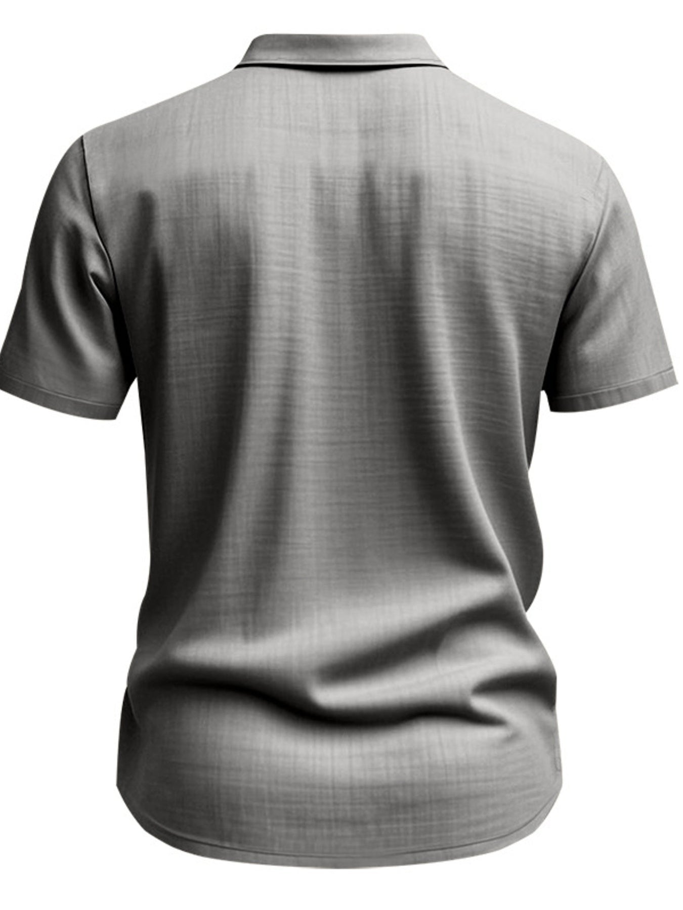 Men's Short Sleeve Shirt with Chest Pocket — Plus Size (S–5XL) - ShopNQlik